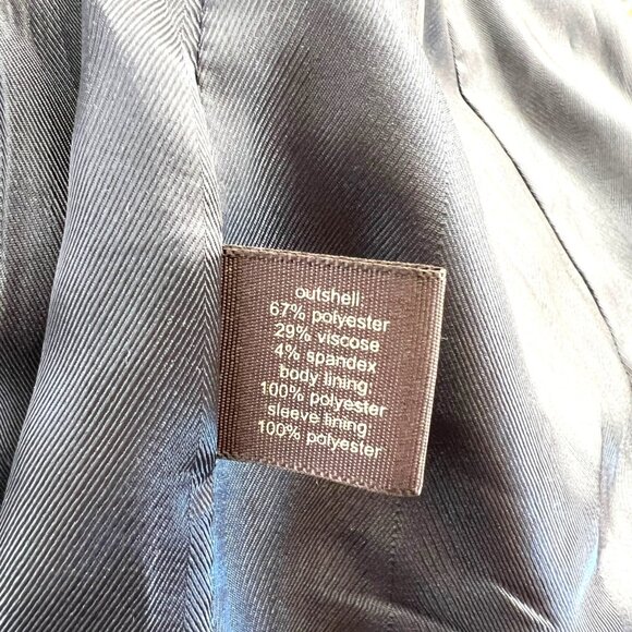 The Limited Collection Grey Blazer Two Button Size 8 - Picture 11 of 14